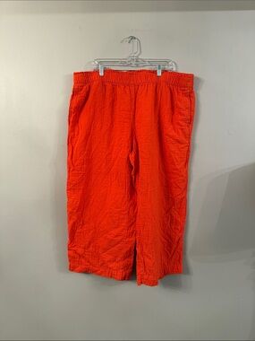 Old Navy Wide-Leg Cotton Gauze Pants - comfy, good for all seasons